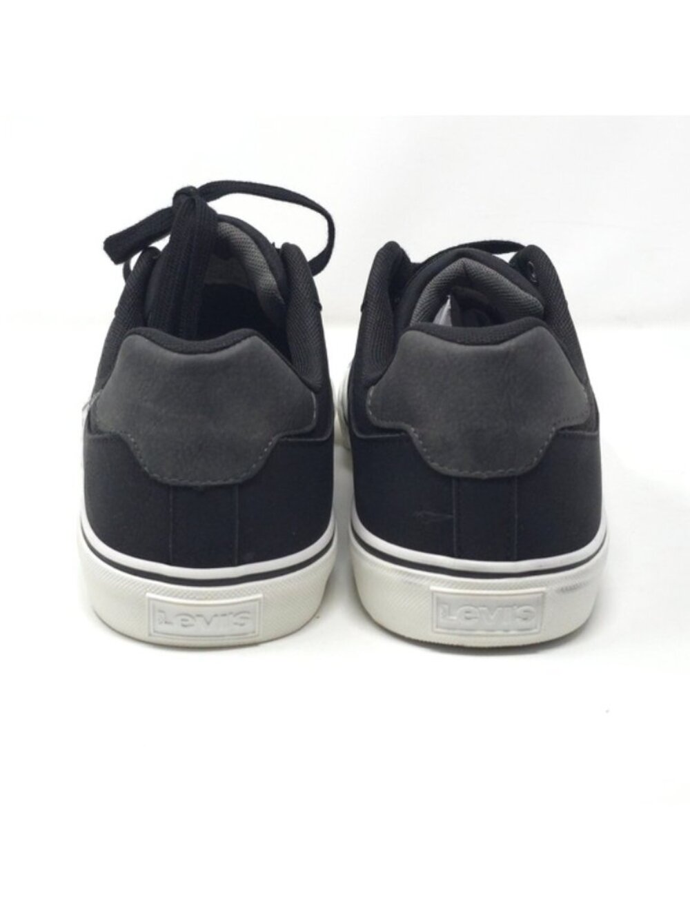 Levi’s Drive Lo Black Synthetic Leather Lace-Up Sneakers Size 11M - Picture 4 of 11